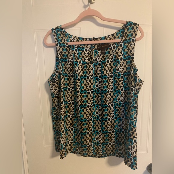 Dana Buchman sleeveless blouse - Picture 1 of 3